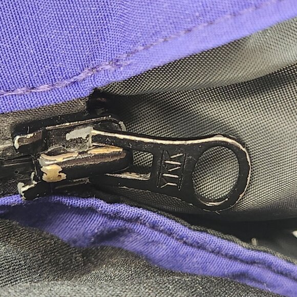 Taiga Gore-Tex Jacket Men's Large Purple Hooded Full Zip Nylon Rain Outdoor Ski - Picture 12 of 16